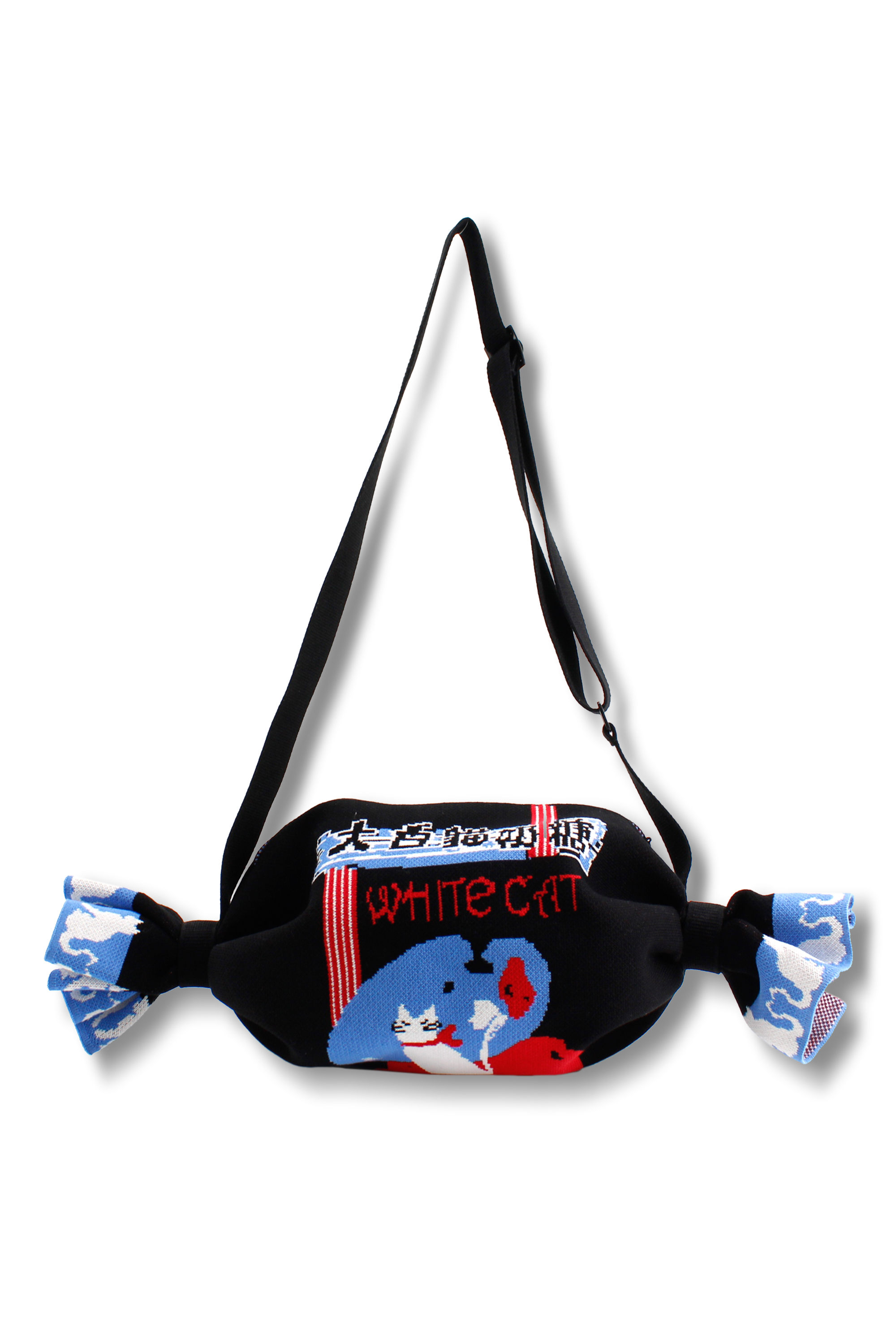 大白貓糖斜孭袋