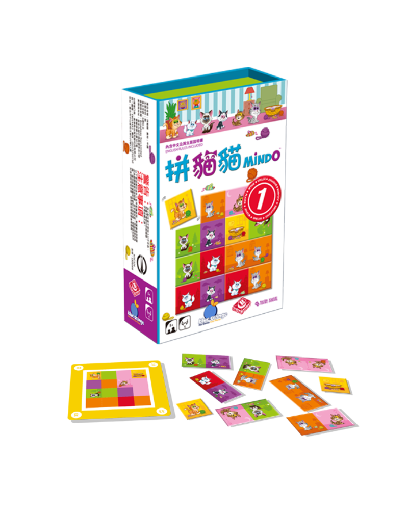 拼貓貓 Mindo 桌遊
