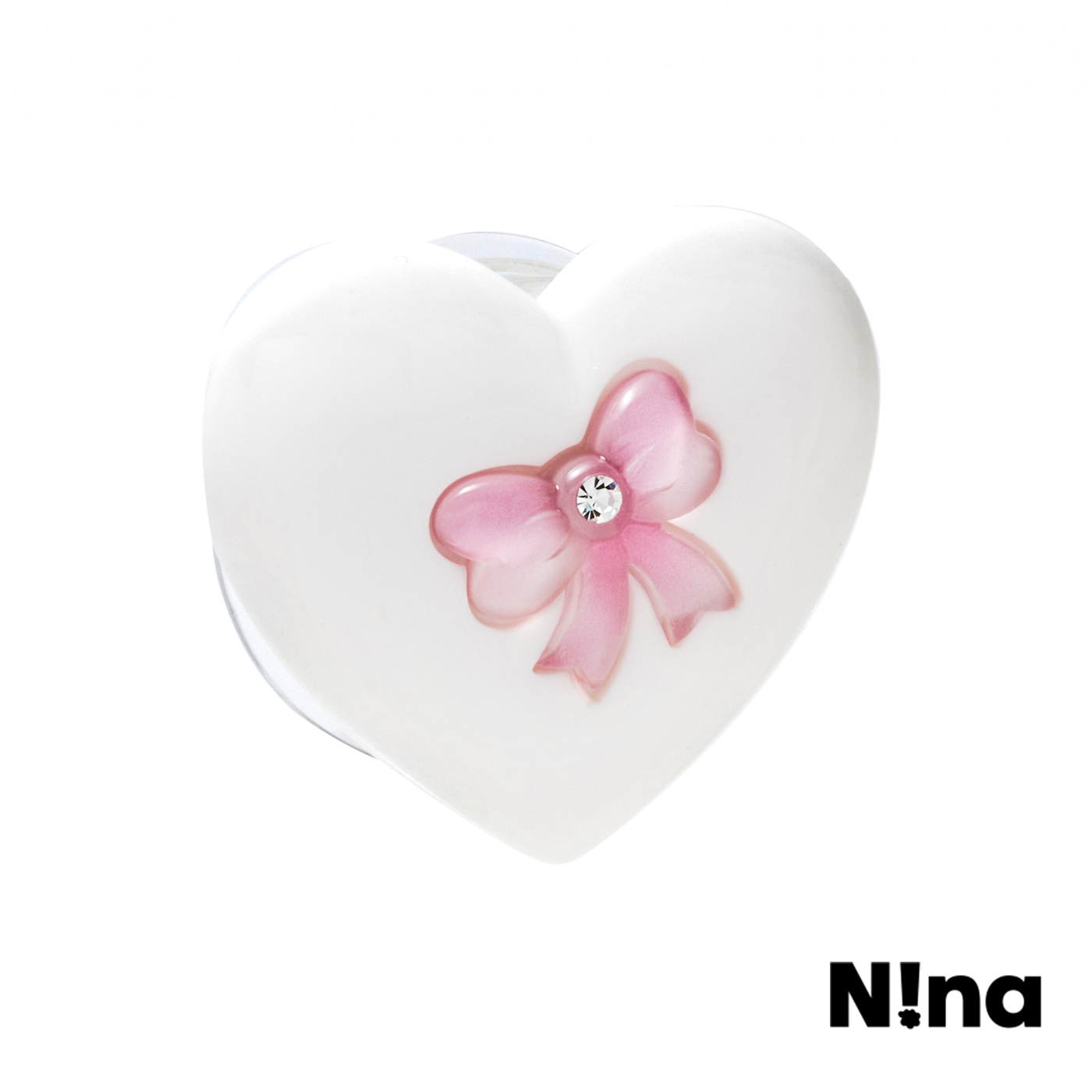 平價飾品,Nina聯名款,愛心,蝴蝶結,手機支架