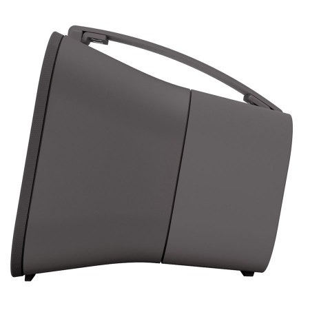 灰色的 Supertooth D4 藍牙立體聲揚聲器擁有 8 瓦的強大功率,一次充電可無線播放長達 12 小時的美妙音樂。設計精美,便於攜帶。