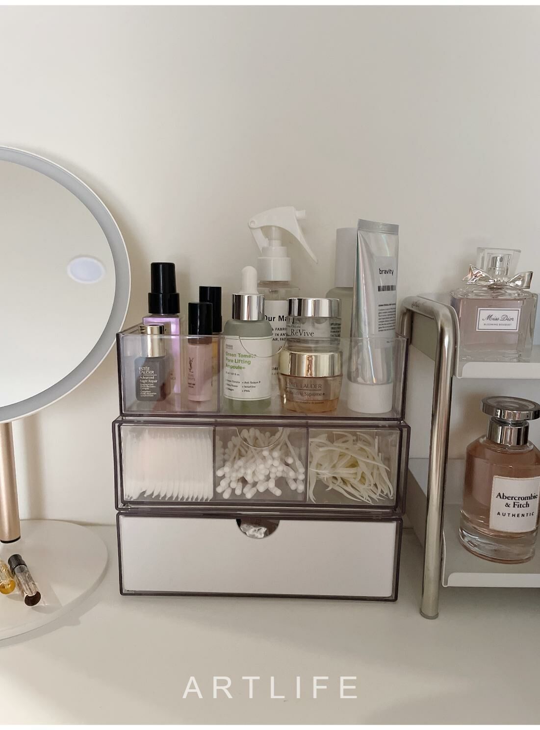 housing 多種組合桌面/鏡櫃收納盒