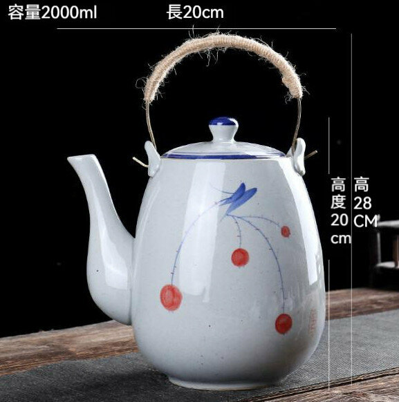 Hotly recommended household large ceramic single pot (hand-painted with fruitful results)