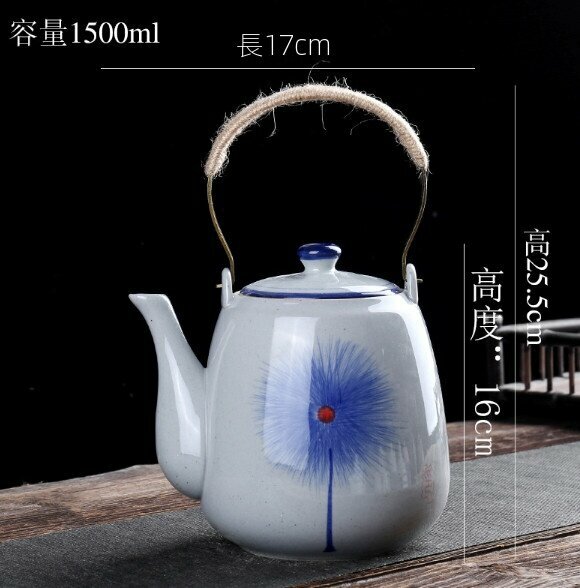 Hot recommendation for household large ceramic single pot (Dandelion)