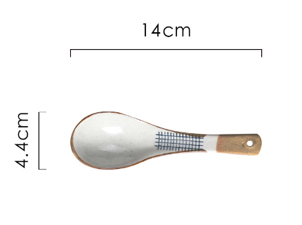 Popular household tableware (Korean curved spoon-SFH024)