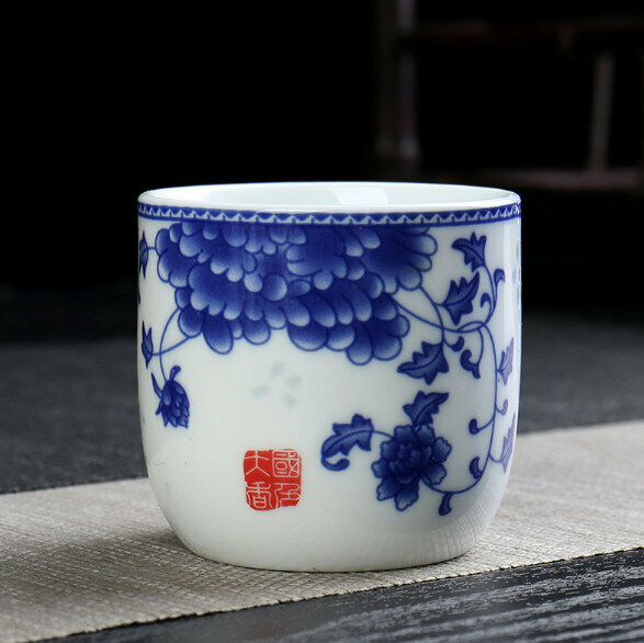 Popular household 100ml ceramic tea cup (national beauty and heavenly fragrance)