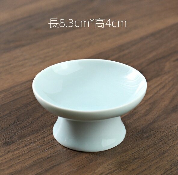 爆款陶瓷茶點水果盤（小號粉青）