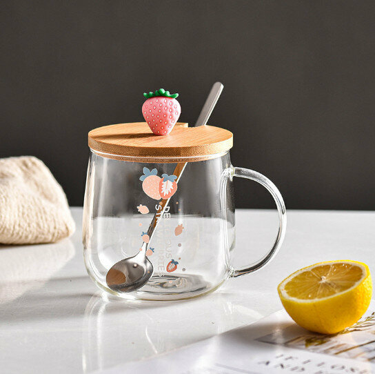 New glass cup [401-500ml] [Type A]