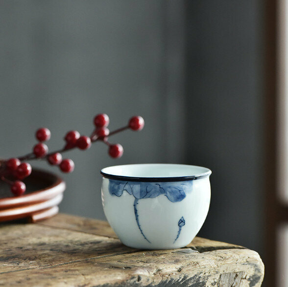 熱賣手繪青花瓷茶杯（款式 十）