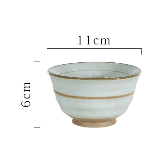 Hot selling small rice bowl (stoneware 4-inch outer grain bowl 107)