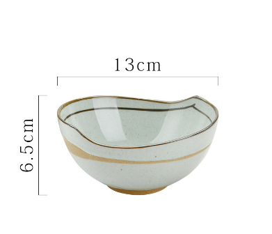 Hot-selling small rice bowl (5-inch stoneware tadpole bowl 049)