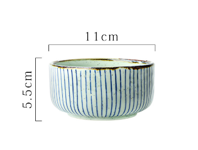 Hot selling rice bowl small bowl (Lanyu 4.25 inch Korean bowl 064)