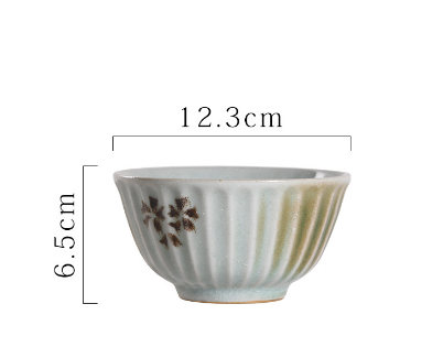 Hot selling rice bowl small bowl (Sakura green 4.75*2.5 inches 2040)