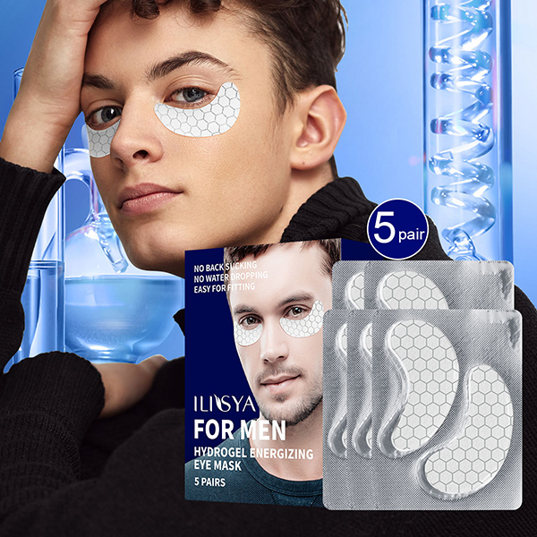 JK Korea Men's Sleeping Eye Mask Hydrating and Moisturizing Eye Mask 5 Pairs (J0973)