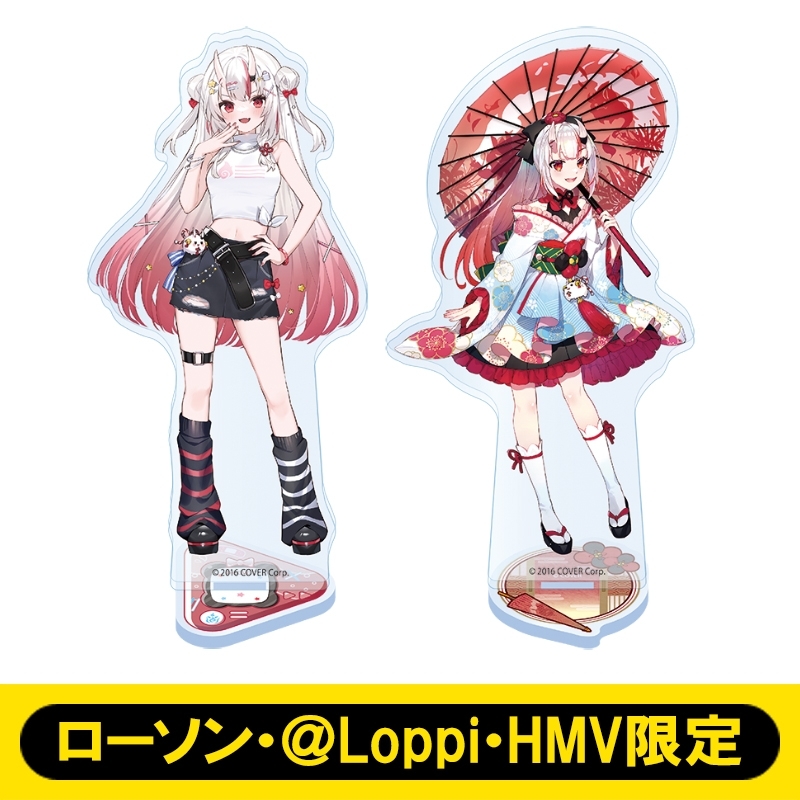 「官方代購」 Hololive x lawson 第6彈 周邊 #14 立牌 SET 白上/百鬼/大神/巧可/大空昴/Luna/獅白