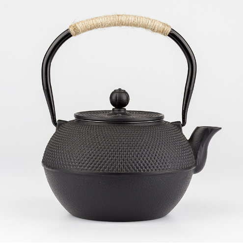 Hot push iron teapot tea set (1200ml granules-iron lid)