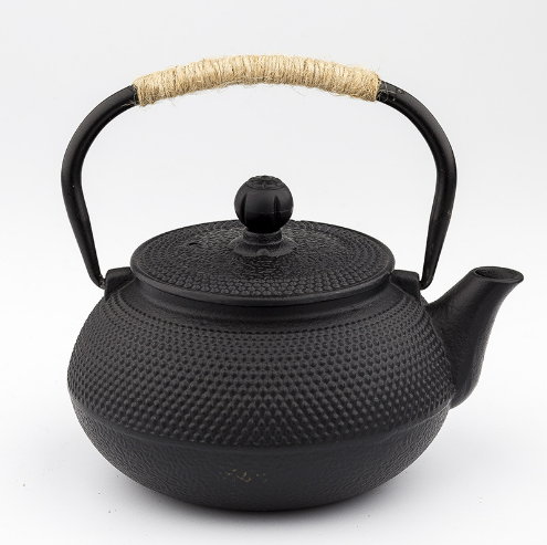 Hot push iron teapot tea set (600ml granules-iron lid)