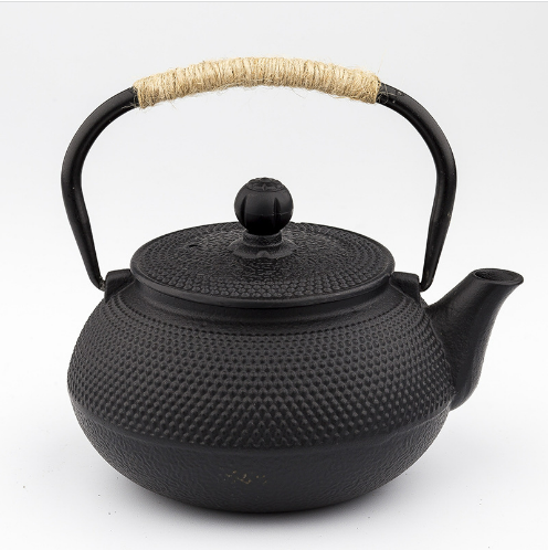 熱推鐵壺茶壺茶具（【不生銹耐用款】800ml顆粒-鐵蓋【不生銹耐用款】)