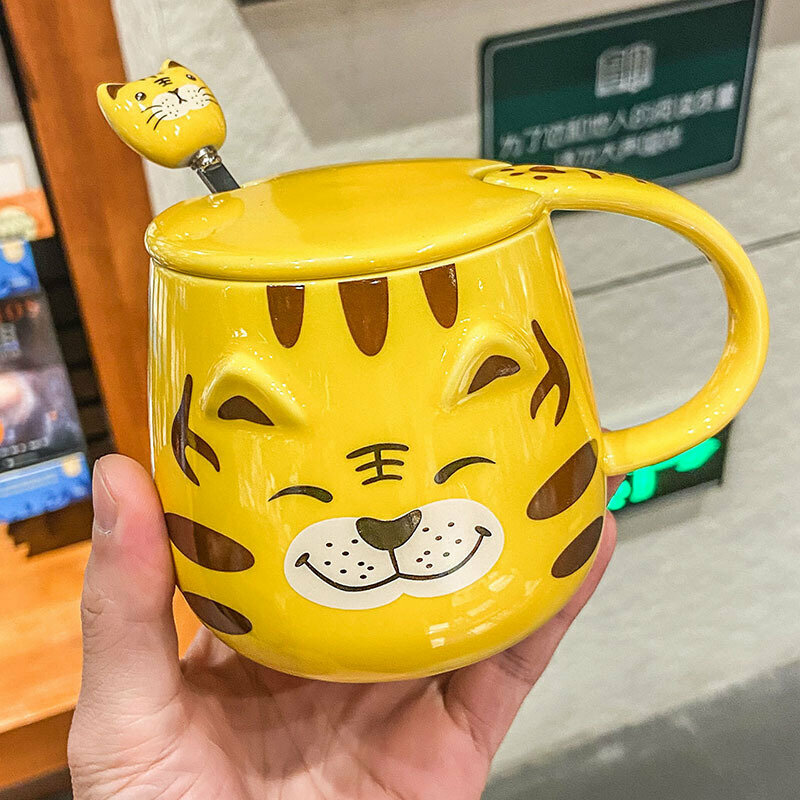 Hot Recommended Personalized Creative Ceramic Cup Water Cup (Shut Up, Open Eyes 400ML)