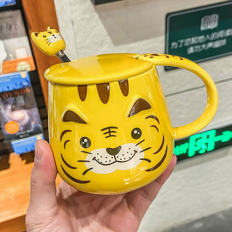 Hot Recommended Personalized Creative Ceramic Cup Water Cup (Shut Up and Squint 400ML)