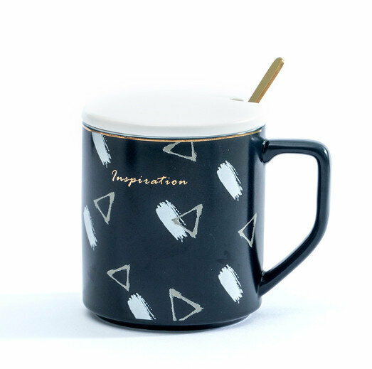 New ceramic water cup [Green A type capacity 301-400ml]