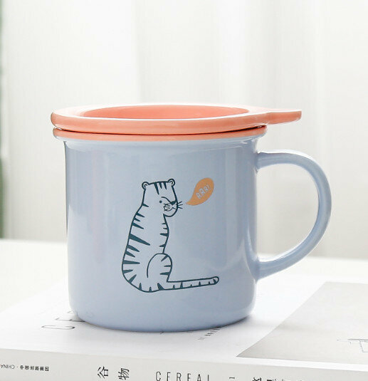New ceramic water cup [Little Tiger Cup capacity 301-400ml]