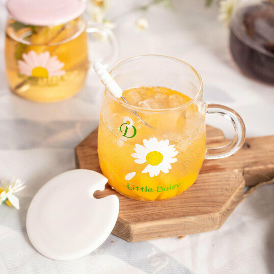 New ceramic water cup [capacity of one daisy 401-500ml]