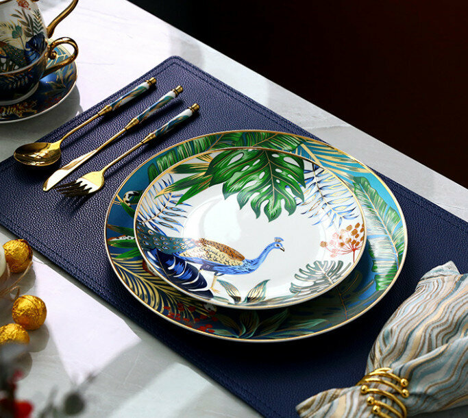New Western Plate and Tableware Set (Xiaojushanlin Western Plate Set)