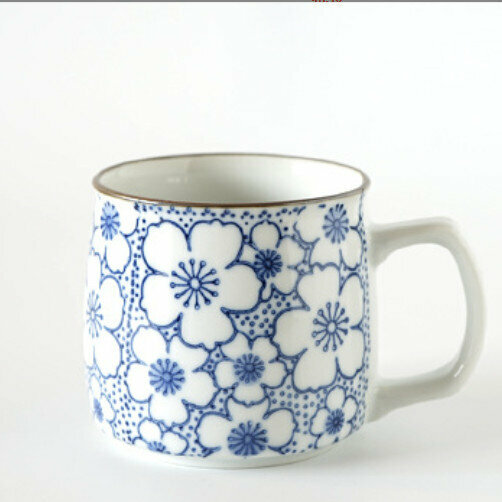 Hot Selling Ceramic Mug Water Cup (Hua Diandian 250ml)