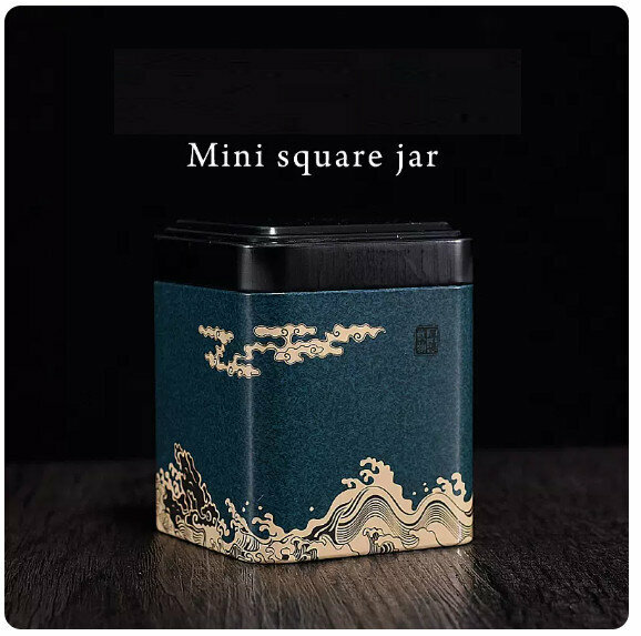 爆款茶葉罐鐵罐【海浪】 