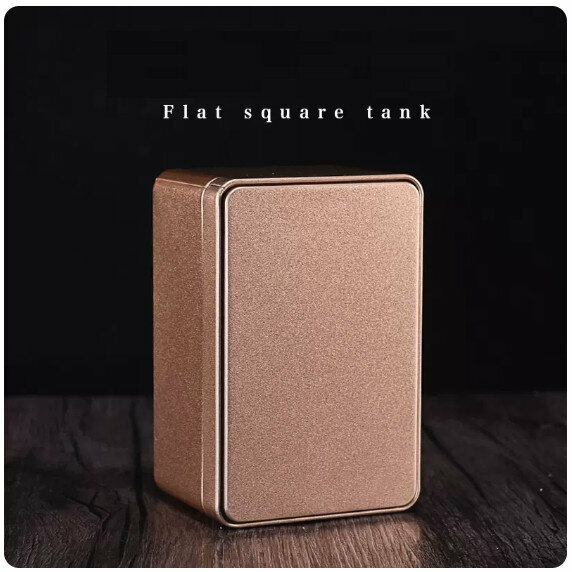 Popular tea cans [frosted gold]