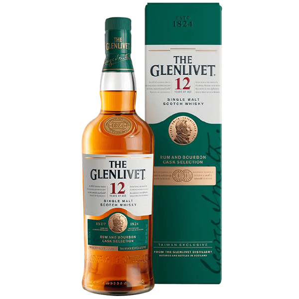 The Glenlivet 12Y Rum&Bourb Cask Single Malt Scotch Whisky