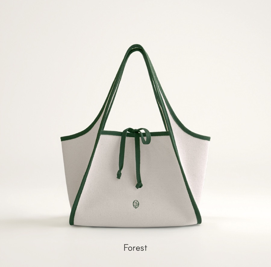 韓国人気ブランド ★ LIYUR ★Bien Canvas Bag _6colors Bien Canvas Bag _Brownie