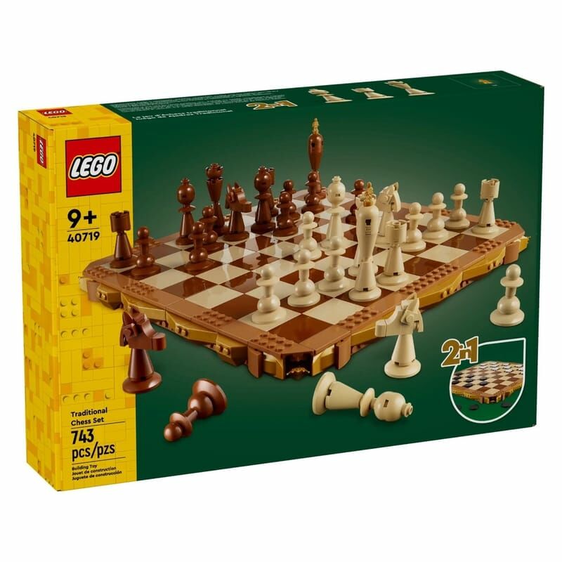 [飛米樂高積木專賣店] 樂高® 限定系列 LEGO 40719 傳統西洋棋組
