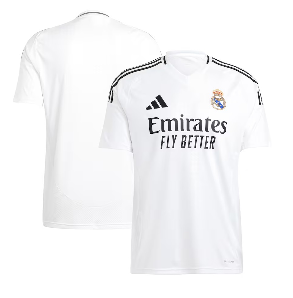 24-25皇家馬德里主場球迷版球衣