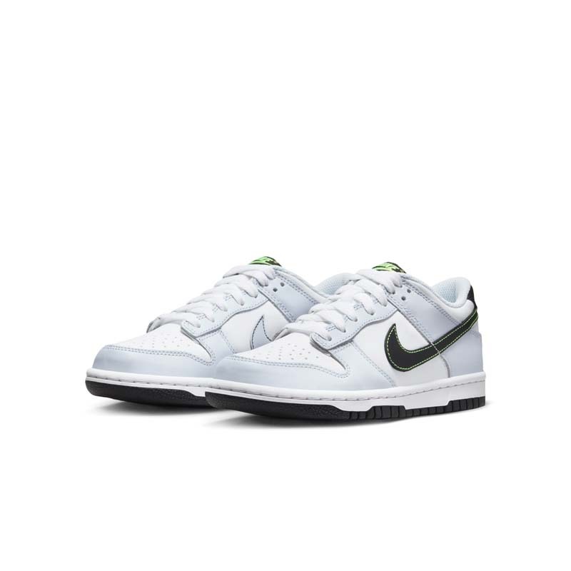 Nike Dunk Low "White Grey" GS 雲霧灰綠 大童 女款 FB9109-107 [台灣現貨]