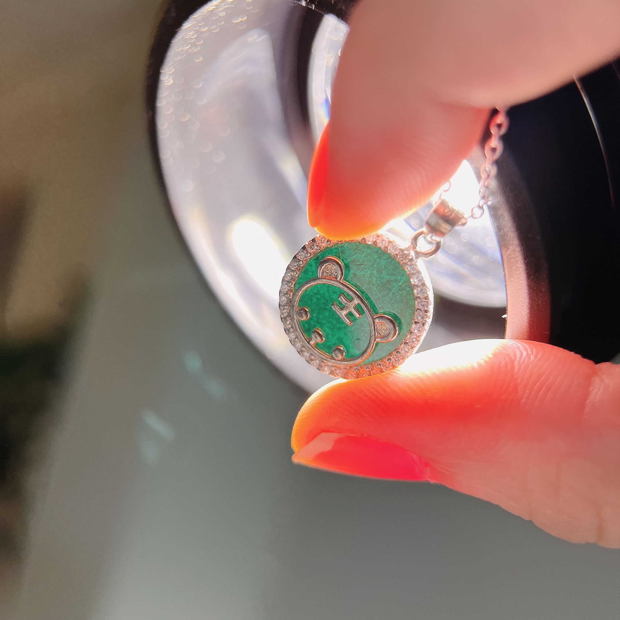 翡翠．墨翠小老虎