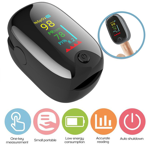 JK Korea Finger Clip Heart Rate Pulse Oximeter Monitor J0781