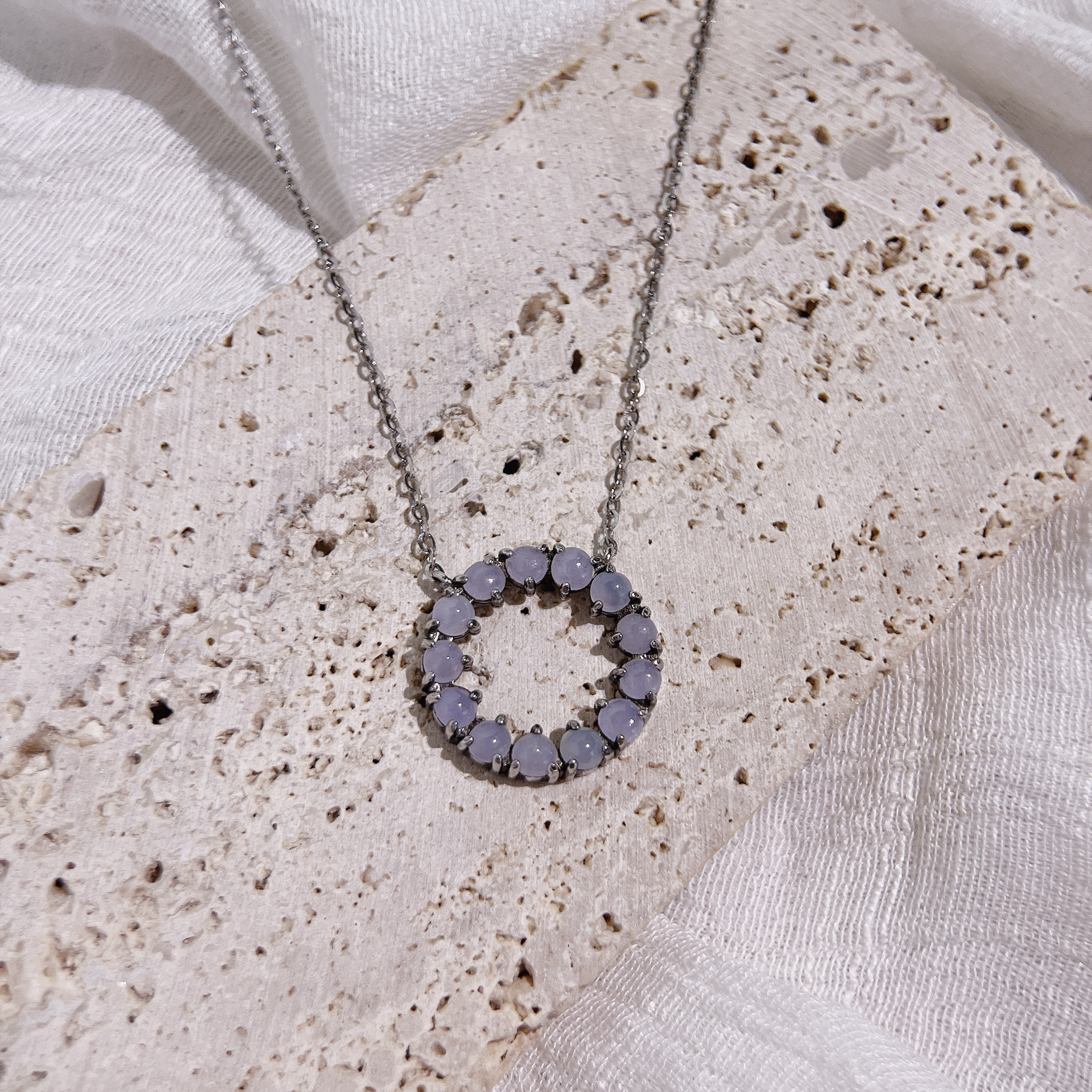 翡翠．溫柔紫羅蘭甜甜圈