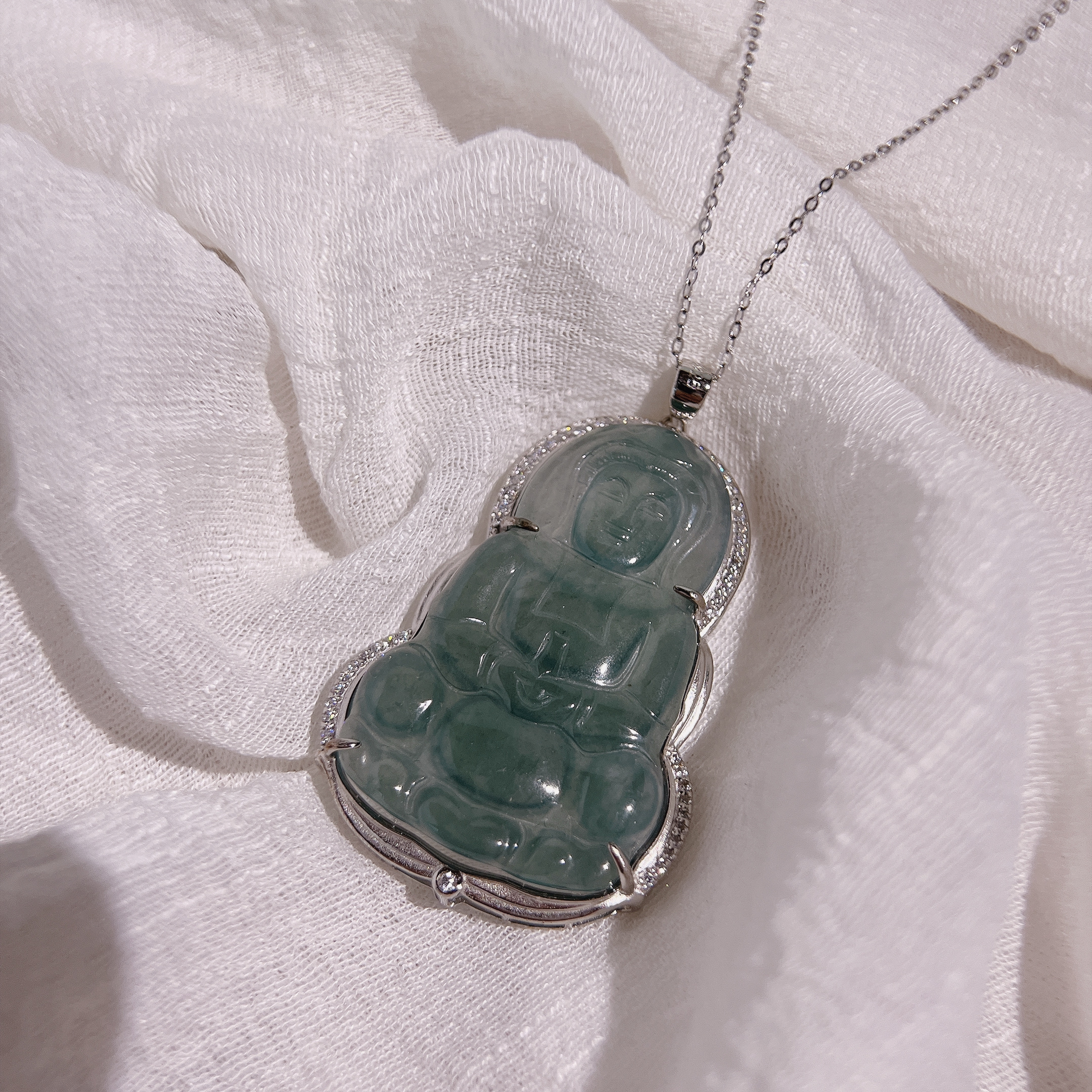 翡翠．晴水大觀音