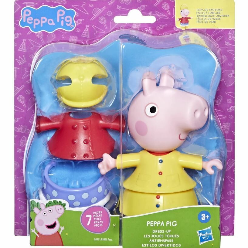 《 HASBRO 孩之寶》 粉紅豬小妹 佩佩豬換裝組