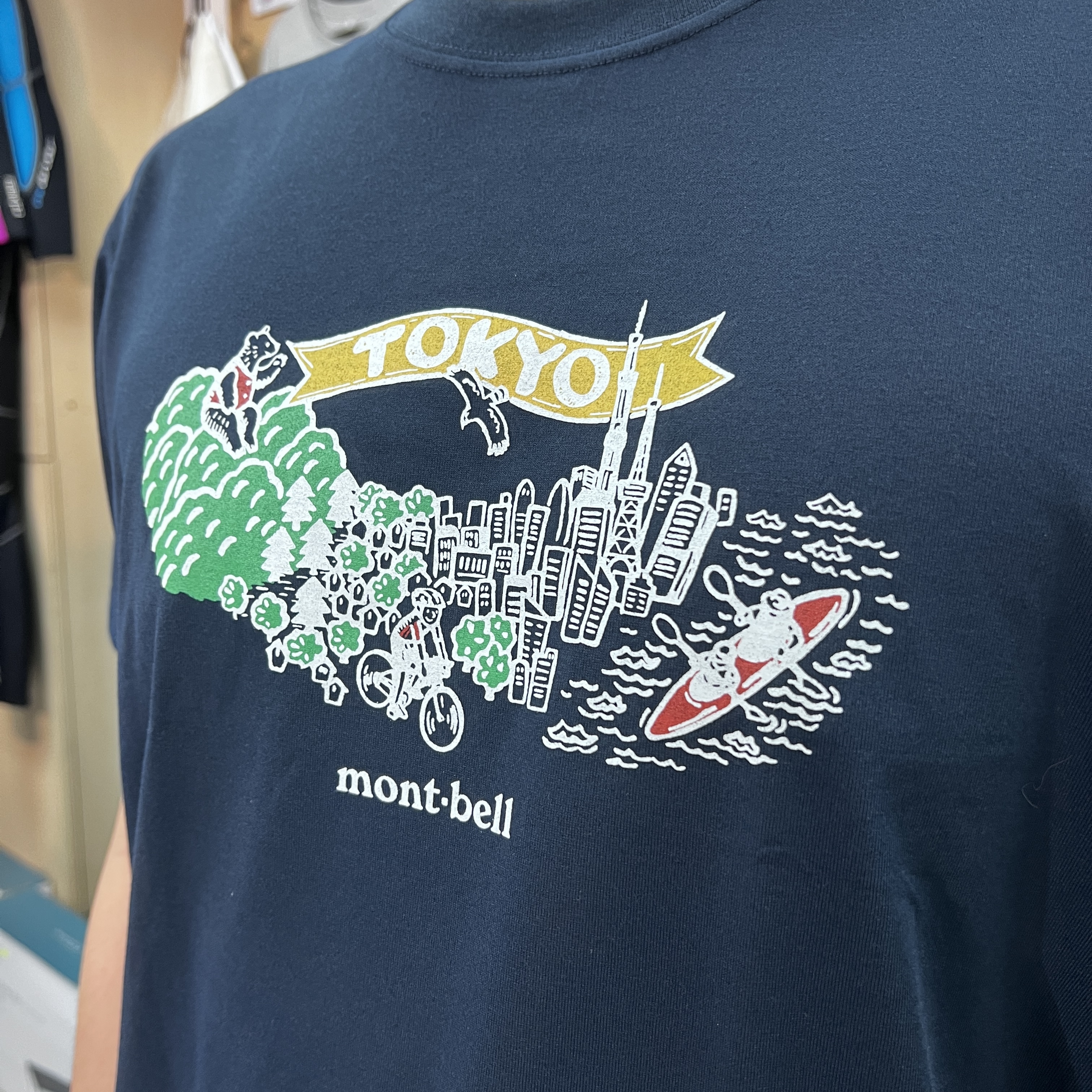 Montbell Wickron T Tokyo #3 東京地域限定版 透氣快乾 T-Shirt 1504579