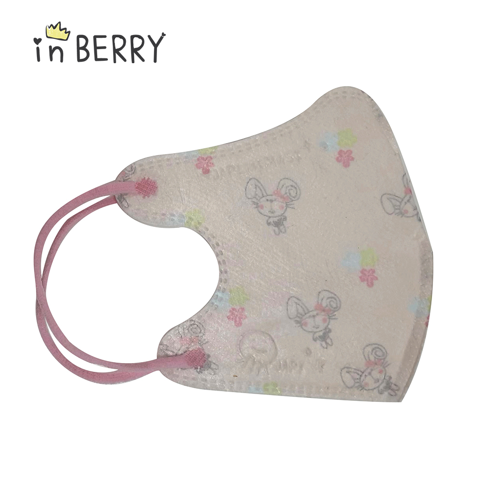 【in BERRY 英貝瑞】幼童/幼幼口罩 10入/ 包 *幼幼款 1~3Y - 愛麗絲