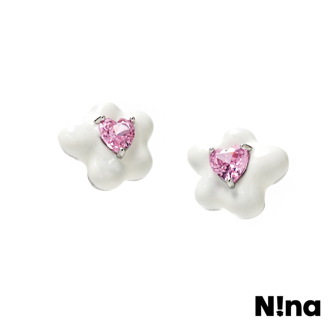 平價飾品,Nina聯名款,愛心,花,耳環