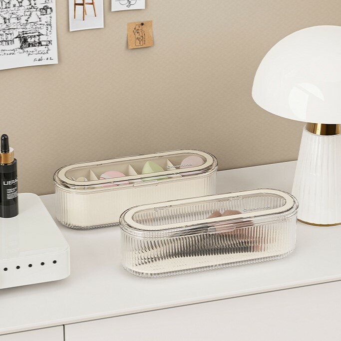 《4420》化妝刷具/ 粉撲 防塵收納盒