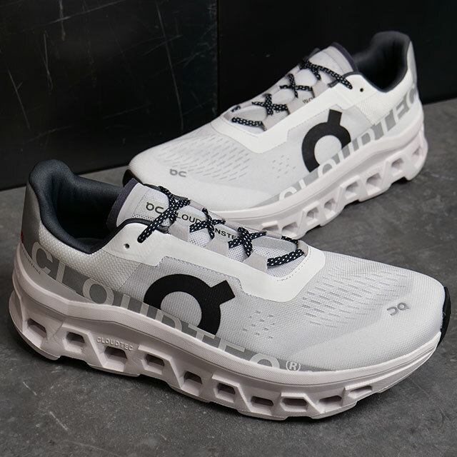 【現貨】ON CLOUD MONSTER昂跑 運動鞋 慢跑鞋 布鞋 黑白 漸層 MENS RUNNING SHOES