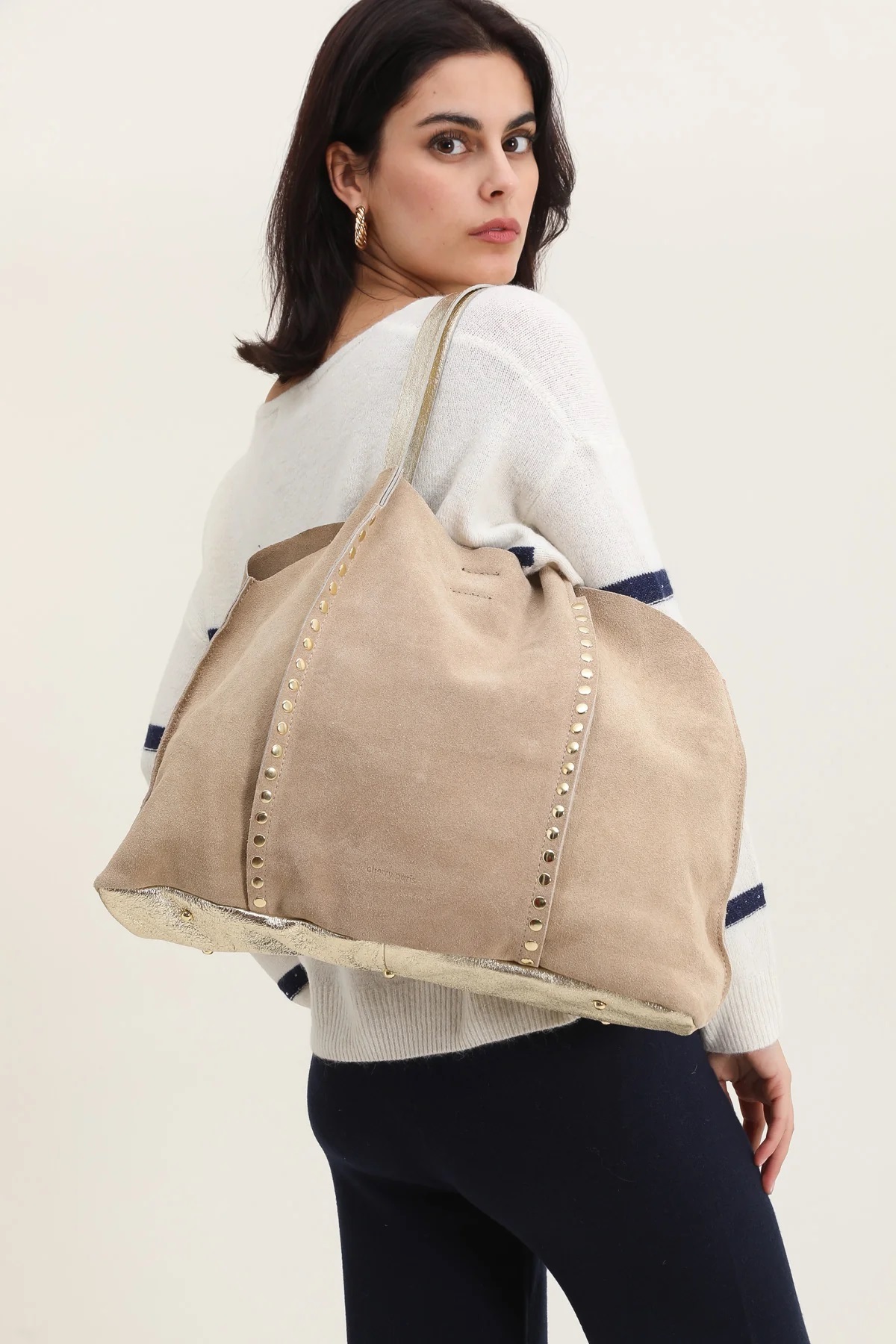 Cherry Paris Leather Gaelle 4103 Beige 米色