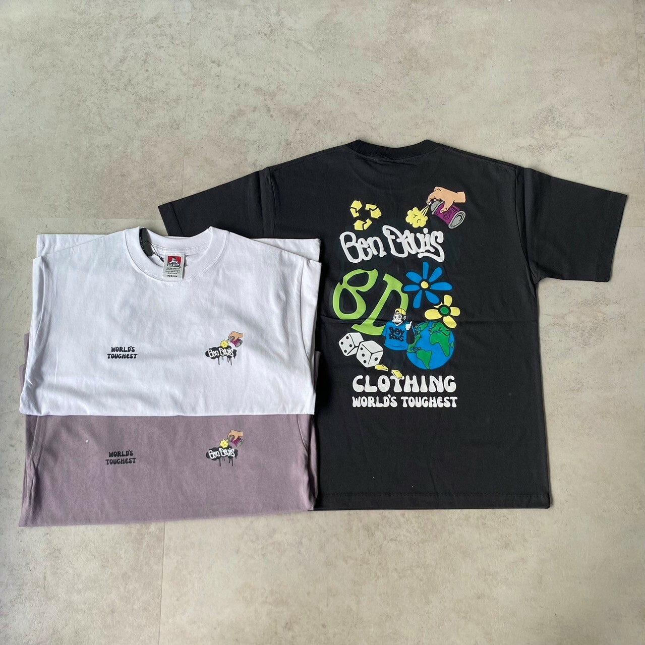 Ben Davis 噴漆泡沫印花短Tee C-24580042