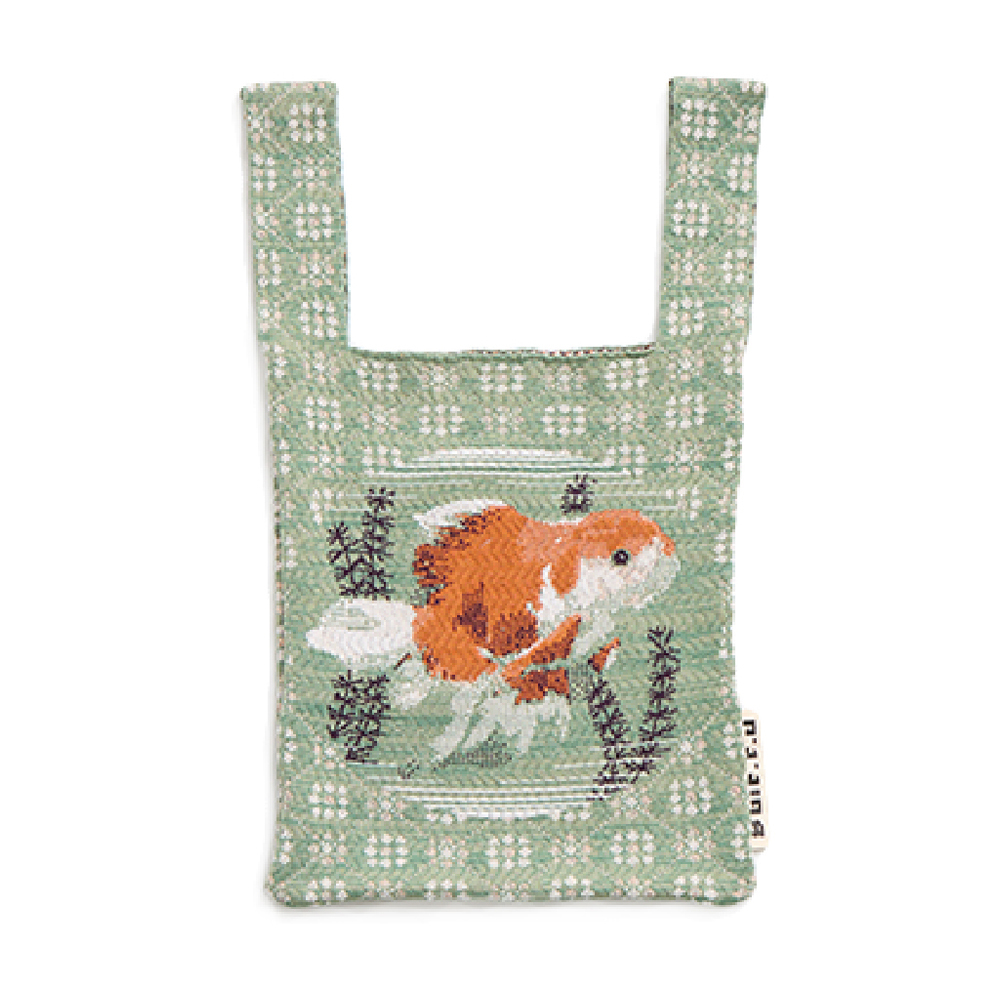 Goldfish in Grocery Store Handbag