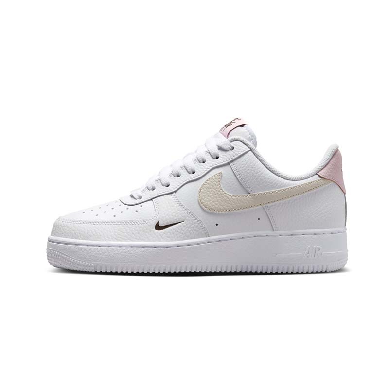 Nike Air Force 1 Low "Tumbled Pink" 白粉勾 迷你勾 雙鉤 女鞋 HF9992-100 [台灣現貨]