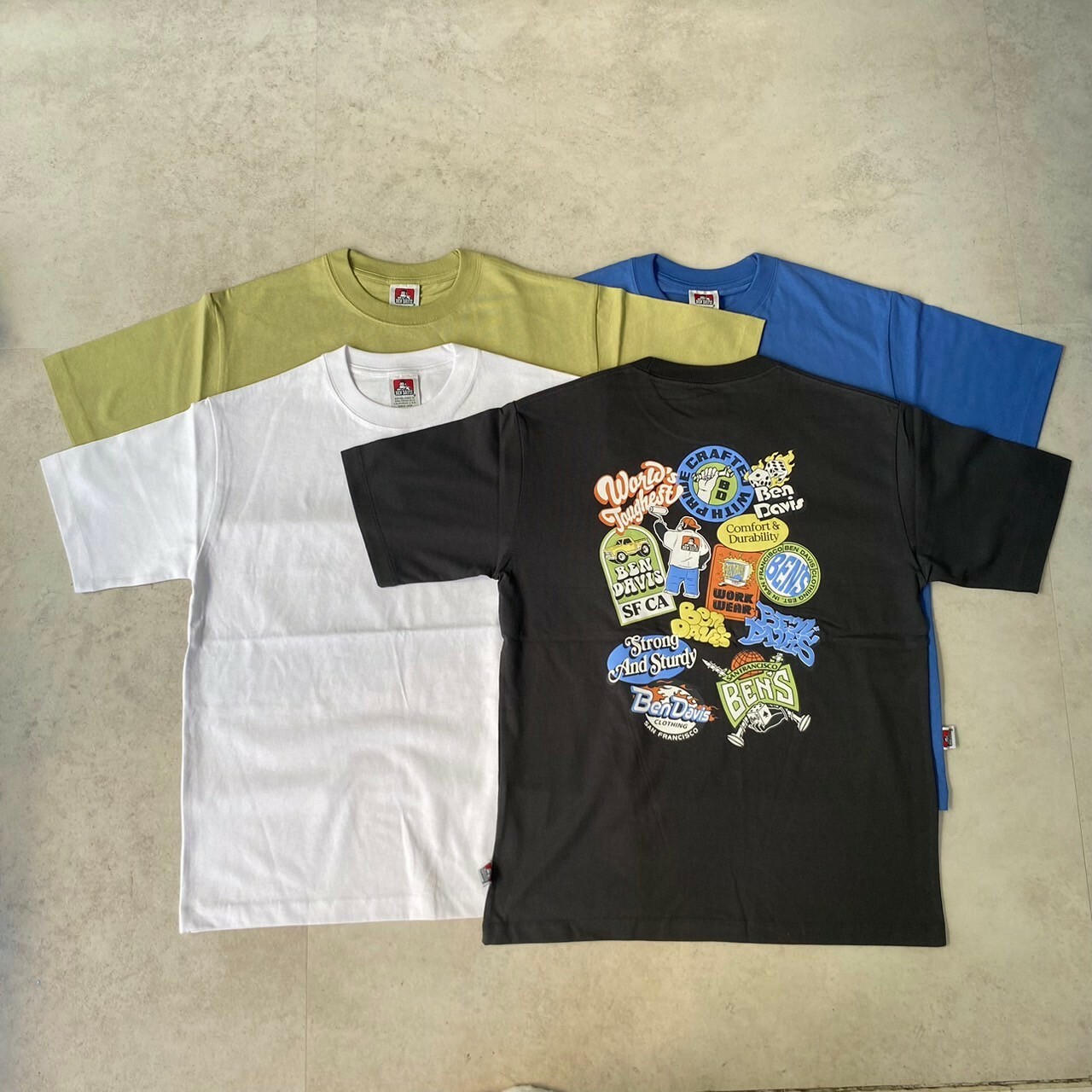 Ben Davis 貼紙設計印花短Tee C-24580043